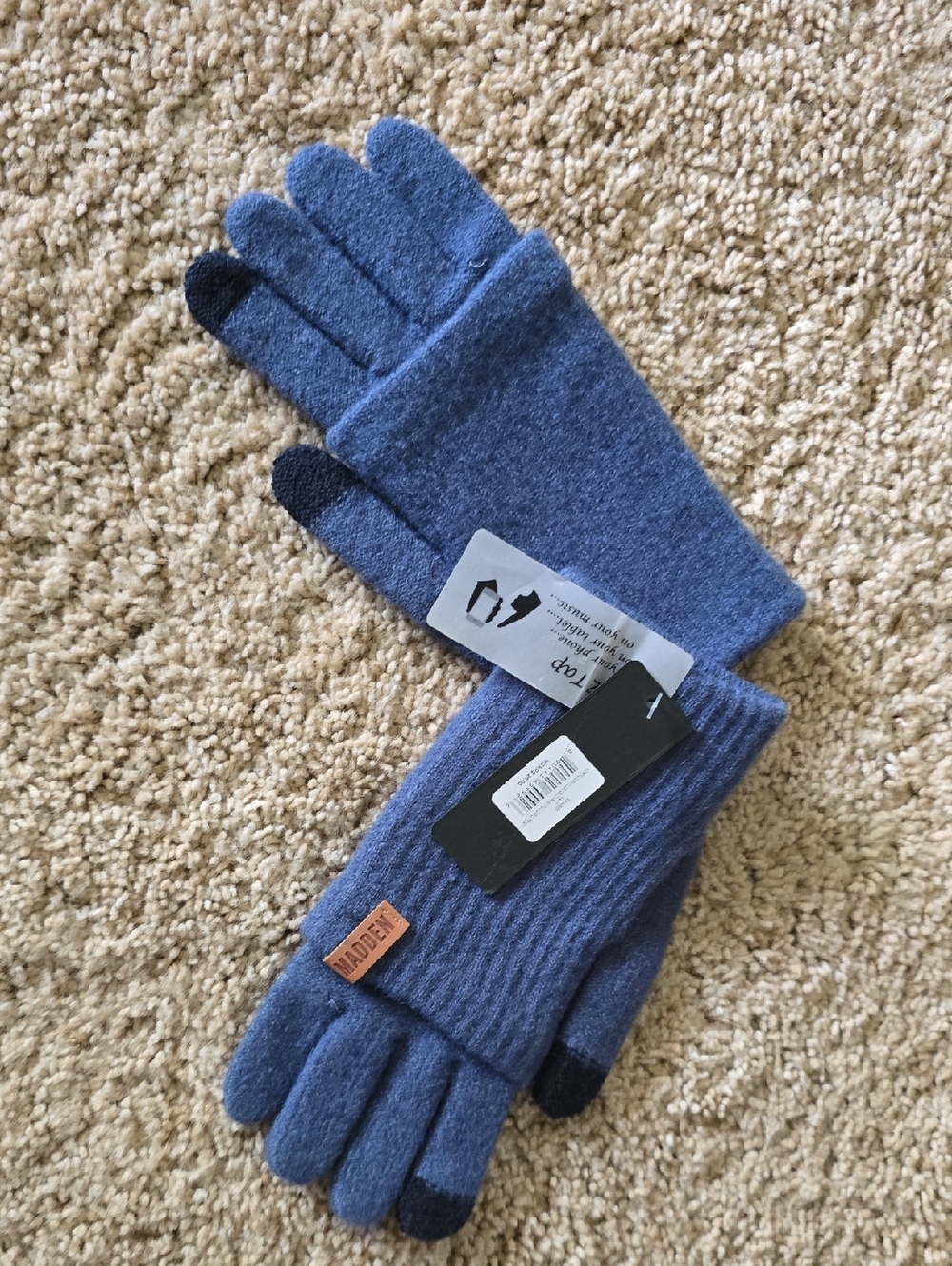 Women's Touchscreen Gloves in Blue